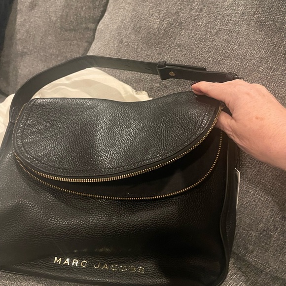 Marc Jacobs the Groove Hobo Black Leather Satchel Handbag NWT - Picture 9 of 11